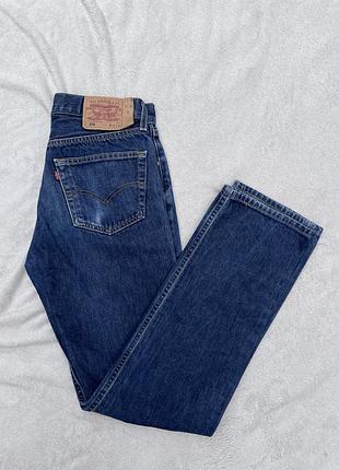 Оригінальні джинси levi's 501 / чоловічі класичні джинси левіс (розмір w32 l34)