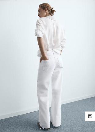 Джинсы mango,36,белые 3
