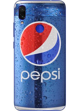 Силіконовий чохол з малюнком для xiaomi redmi note 7 pepsi