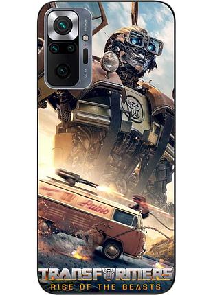 Силиконовый чехол epik для xiaomi redmi note 10 pro с картинкой уилджек трансформеры