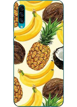 Силіконовий чохол бампер для samsung a30s galaxy a307f з картинкою фрукти
