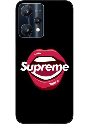 Оригинальный чехол epik для realme 9 pro с картинкой губы