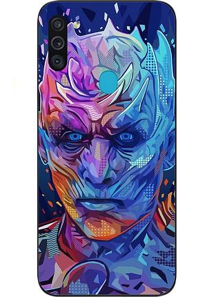 Бампер силиконовый чехол для samsung m11 galaxy m115f с картинкой король ночи