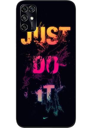 Силіконовий чохол для zte blade v2020 smart з картинкою напис