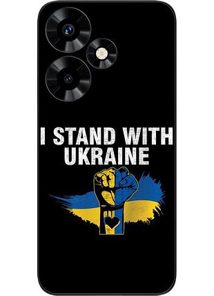 Силиконовый чехол epik для infinix hot 30 (x6831) с картинкой кулак