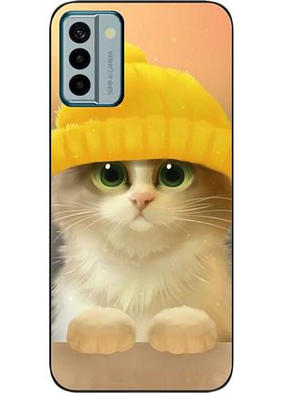 Силіконовий чохол epik для nokia g22 з картинкою кіт
