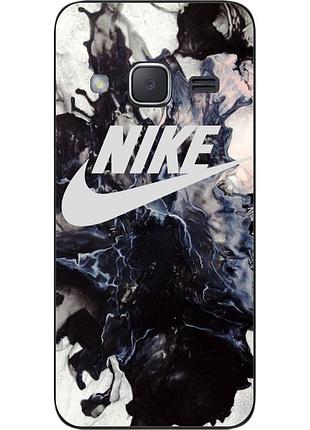 Силіконовий чохол для samsung galaxy j2 j200 з картинкою nike