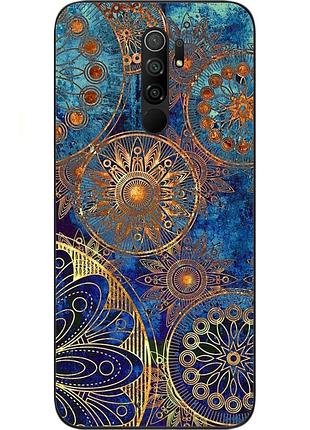 Силіконовий чохол бампер для xiaomi redmi 9 з картинкою кола вінтаж
