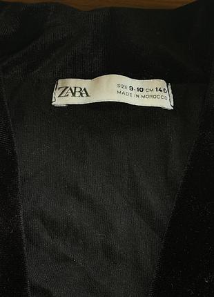 Чорний блискучий кардиган zara ✨🖤 3