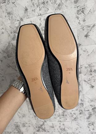 Zara ballet flats 38 це рокі балетки 38 2