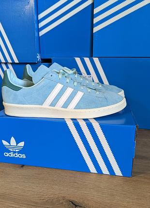 Кросівки чоловічі adidas campus 80s оригінальні, замшеві, нові 44.5 р