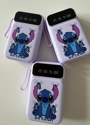 Павербанк дитячий дісней стітч стіч stitch 10000 mah