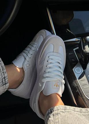 Adidas samba white premium 4