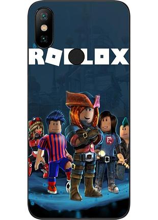 Бампер силіконовий чохол для xiaomi mi a2 з картинкою roblox