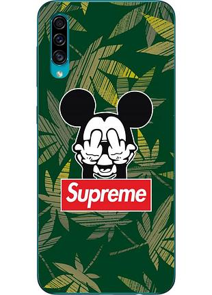 Чохол силіконовий для samsung a30s galaxy a307f з картинкою міккі supreme
