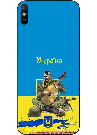 Оригинальный чехол epik для xiaomi redmi 9a с картинкой козак