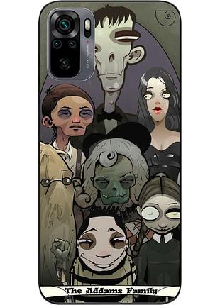Оригінальний чохол epik для xiaomi redmi note 10s з картинкою сімейка адамс
