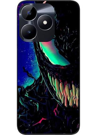 Силиконовый чехол epik для realme c51 с картинкой яркий веном