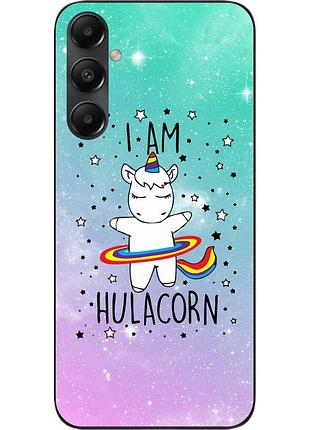 Силиконовый чехол epik для samsung galaxy a05s с картинкой единорог
