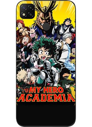 Силіконовий чохол epik для xiaomi redmi 9c з картинкою my hero academia