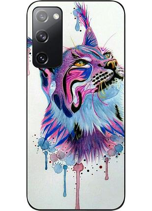 Силіконовий чохол epik для samsung galaxy s20 fe з картинкою рудий акварель
