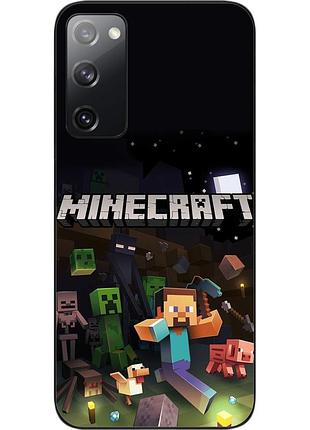 Оригинальный чехол epik для samsung galaxy s20 fe с картинкой майнкрафт монстры