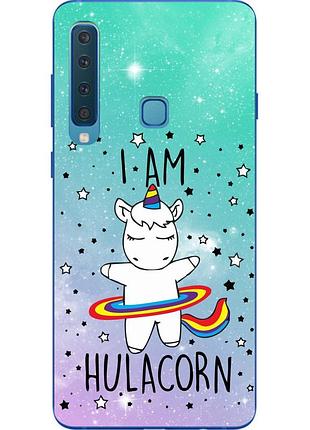 Силиконовый чехол для samsung galaxy a9 2018 с картинкой единорог