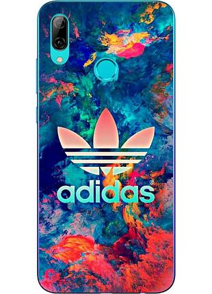 Силіконовий чохол для huawei p smart 2019 з картинкою adidas