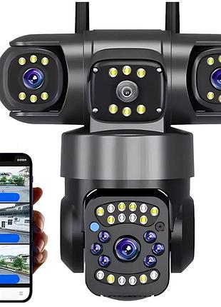 Уличная поворотная камера 4g smart camera / камера видеонаблюдения so-14