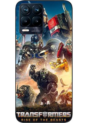 Силиконовый чехол epik для realme 8 4g с картинкой трансформеры