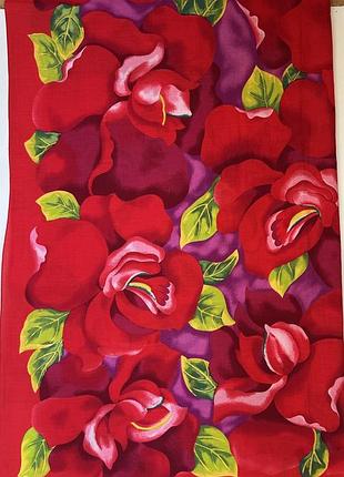 Фирменный винтажный платок или парео chloe narcisse vintage sarong/scarf