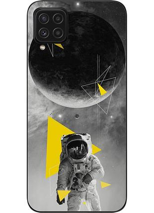 Чохол силіконовий для samsung m32 galaxy m325f з картинкою астронавт