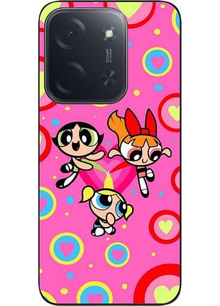 Чохол силіконовий epik для xiaomi poco c85 з принтом серцевий політ