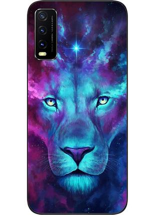Силіконовий чохол для vivo y20 з картинкою космолев