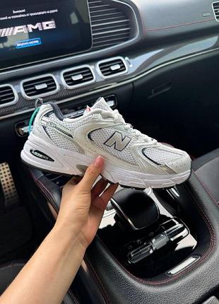Кроссовки new balance 530 white silver navy