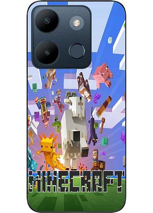Оригинальный чехол epik для infinix smart 7 с картинкой майнкрафт