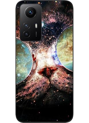 Оригинальный чехол для xiaomi redmi note 12s с картинкой космокот
