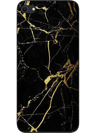 Силіконовий чохол бампер для iphone 7 з картинкою мармур