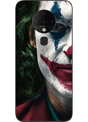 Силиконовый чехол для tecno spark 6 с картинкой джокер