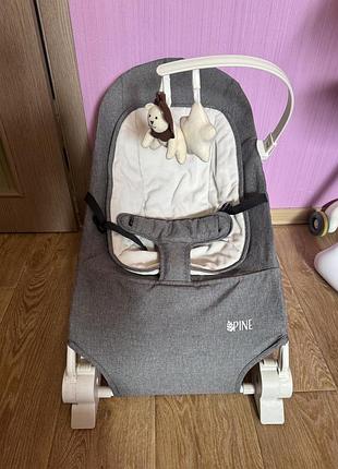 Шезлонг caretero pine grey