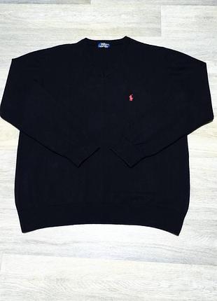 Мужской брендовый свитер polo ralph lauren , размер xl .