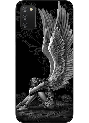 Оригинальный чехол для samsung a03s galaxy a037 с картинкой ангел