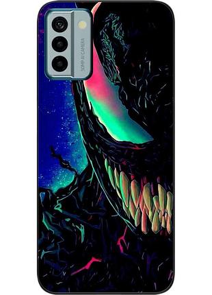 Силиконовый чехол epik для nokia g22 с картинкой яркий веном