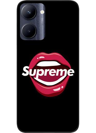 Оригинальный чехол epik для realme c33 с картинкой губы