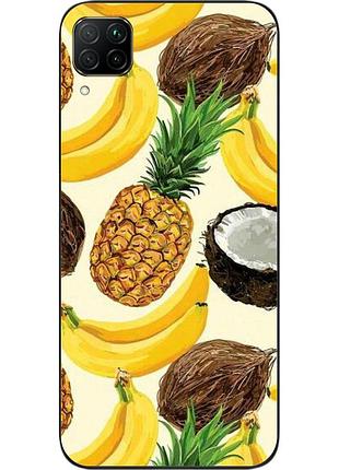 Силіконовий чохол бампер для huawei p40 lite з картинкою фрукти