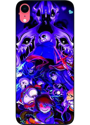 Силиконовый чехол для iphone xr с картинкой андертейл арт