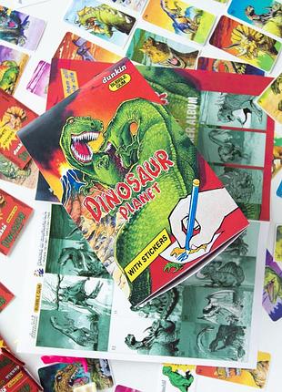 Наклейки dinosaur planet dunkin 5