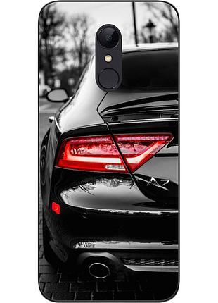 Чехол силиконовый для xiaomi redmi 5 с картинкой машина