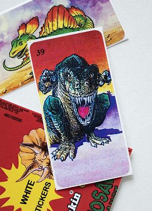 Наклейки dinosaur planet dunkin 8