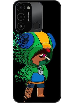 Чохол силіконовий epik для tecno spark go 2022 з картинкою бравл леон